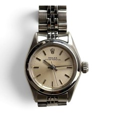 Rolex Oyster Perpetual Ladies 26mm Jubilee Steel Automatic Watch 6618 Circa 1968
