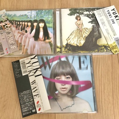 YUKI  Commune Joy Wave 3-Album CD Set with Obi Limited Edition DVD