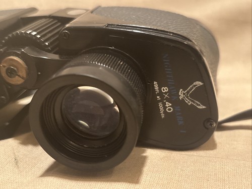 Vintage Swift Nighthawk Binoculars 771 Extra Wide Angle 8x40 1000 Yards Japan - Picture 8 of 12