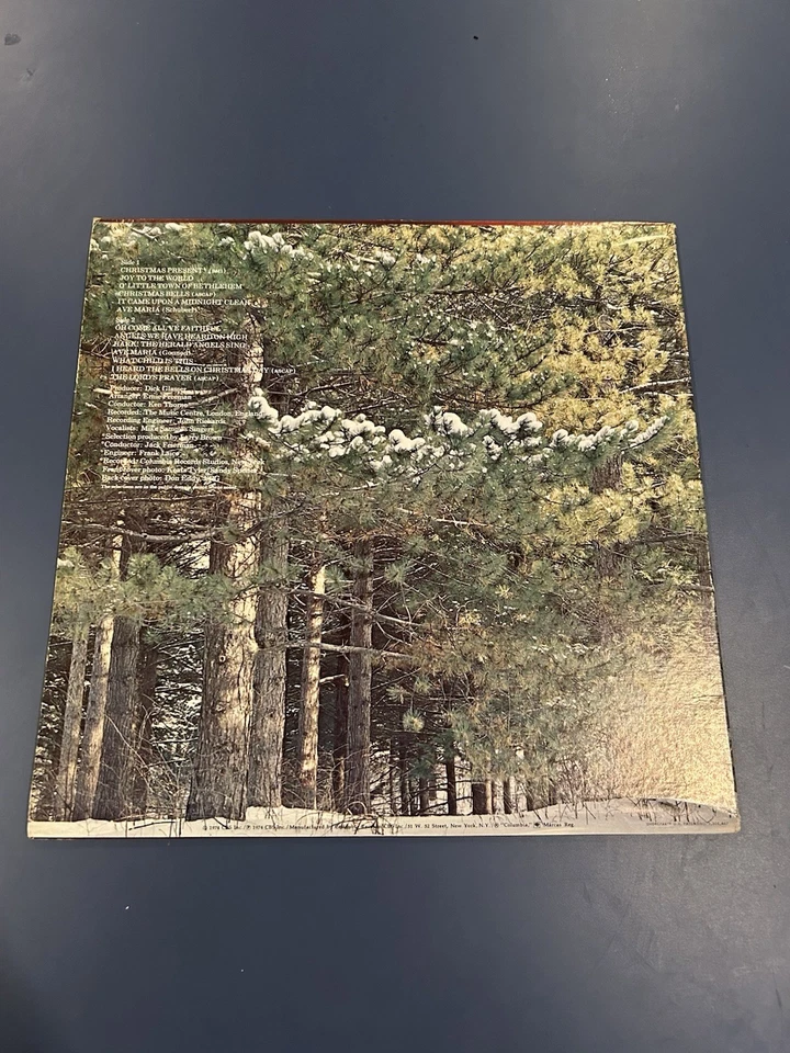 Andy Williams Christmas Present Vinyl Record C 33191 VG Holiday - Image 2 of 4