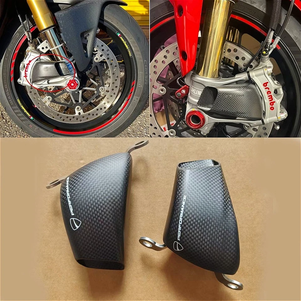 Front Air Brake Duct Radiator For DUCATI Panigale V4 V4S V4R Streetfighter V4 S - Imagen 2 de 4