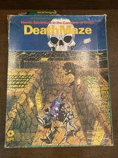 Vintage 1979 SPI DeathMaze Corridors Of Doom Fantasy Tabletop Game 2800-Complete