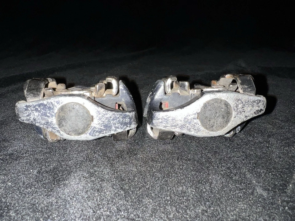 Pedales sin clip Shimano PD-M535 SPD negros bicicleta de montaña de doble cara MTB Japón Foto 3 de 3