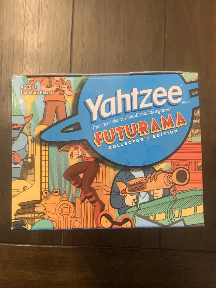 Futurama Yahtzee Dice Game Collectors Edition NEW - Image 2 of 4