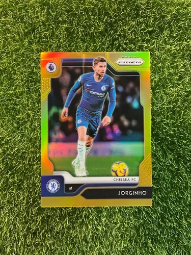 2019-20 Panini Prizm EPL JORGINHO GOLD #9/10 Chelsea Arsenal