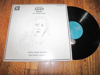 ADOLPHE ADAM - GISELLE THE COMPLETE BALLET - BOLSHOI THEATER - MHS DOUBLE LP
