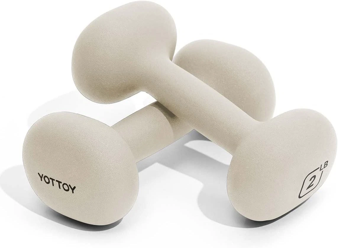 Weights Dumbbells Set for Women 2-15 Pound Dumbbells Set of 2 Non-Slip Hand