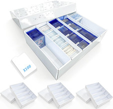 Trading Card Storage Box 5 Row 4 Pack TCG Sports Cards Organizer 5000ct 3000ct