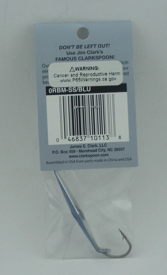 Ложка синяя кованая Clarkspoon 0RBM-SS/BLU размер 3/0 - Изображение 4 из 4