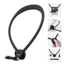 TELESIN Neck Mount SE 2.0 with Air Cushion, Adjustable Chest Strap and Neck