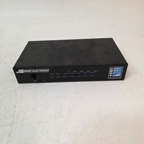 JLCooper eBox Quad RS-232/422 (9-Pin) and GPI hardware Interface