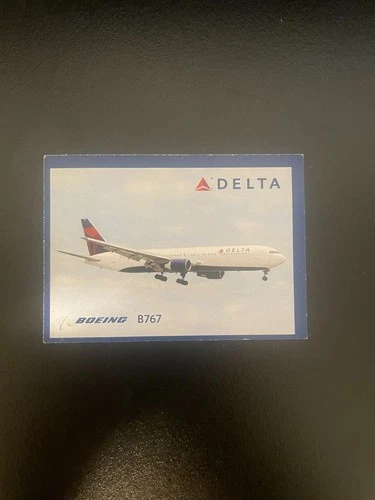 2010 Delta Trading Card #22 Boeing 767 video thumbnail