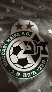 Logo Maccabi Haifa FC emblem Wood Israel | eBay