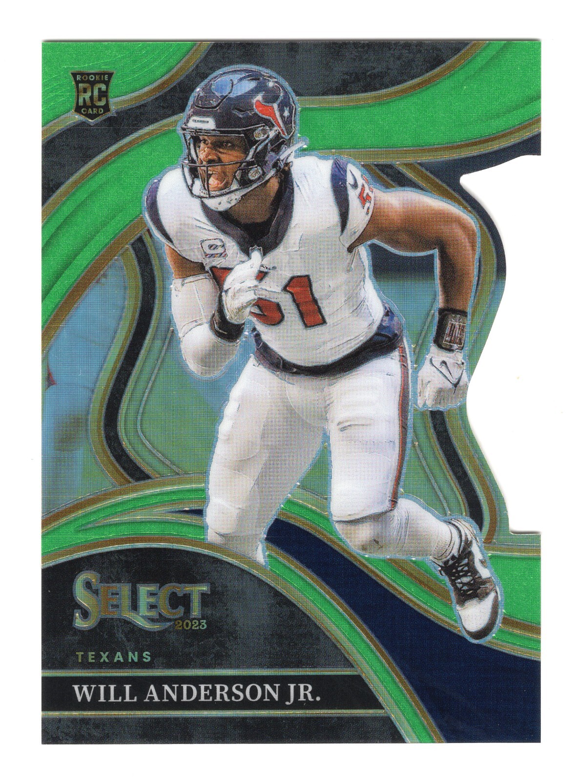 Will Anderson Jr 2023 Select Green Club Level Rookie /499