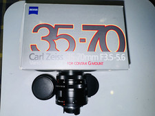 MINT BOXED Contax Zeiss Vario-Sonnar T* 35-70mm f3.5-5.6 Contax G Mount Black