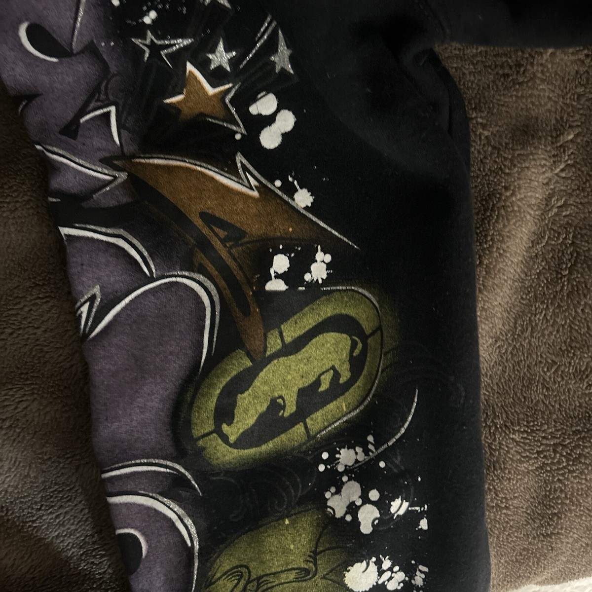 Vintage Ecko Unltd Hoodie Mens Small Graffiti All Over Print Vintage Ecko Unltd Hoodie Mens Small Graffiti All Over Print