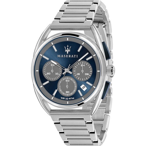 OROLOGIO MASERATI Uomo Da Polso TRIMARANO CRONOGRAFO Acciaio E Blu  R8873632004 | eBay