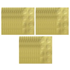 30 Sheets Practical Embossed Wax Seal Wedding Envelope Gift Wax Seal Stickers