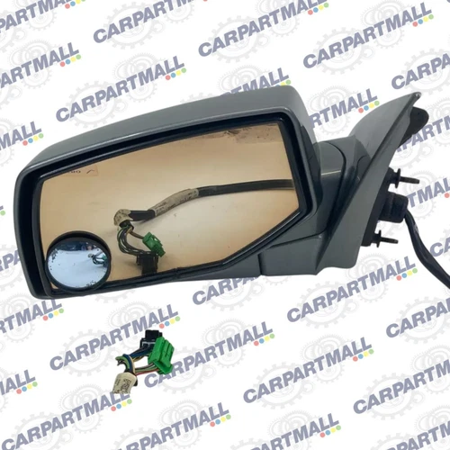 2004-2006 Cadillac SRX Base Left Driver Side View Power Mirror  E1010793 LH OEM