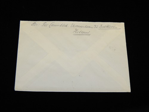 Vintage Cover, BILTHOVEN, NETHERLANDS, FDC, Registered Letter, 1969 Queen Issues - Picture 2 of 2