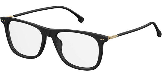Carrera Optical Black Soft Square Eyeglass Frames - CA144V 0807 00