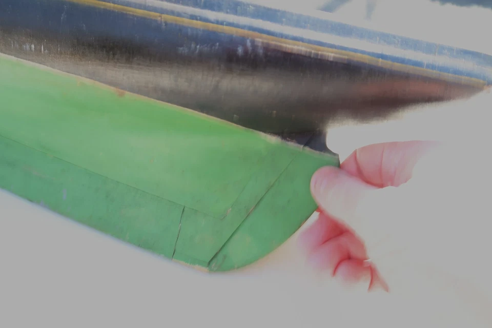 VINTAGE LARGE POND BOAT 33 INCHES + - Image 3 of 4