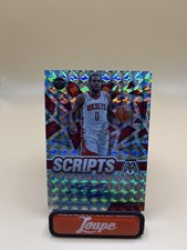 Sterling Brown 2020-21 Panini Mosaic Scripts  Auto #SC-STB Houston Rockets