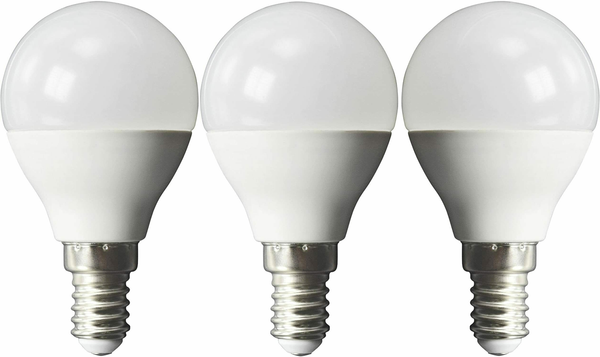 3Erset Led Tropfenlampe Mcshine, E14, 4W, 320Lm, 160°,4000K,Neutralweiß,Ø45X78Mm-image