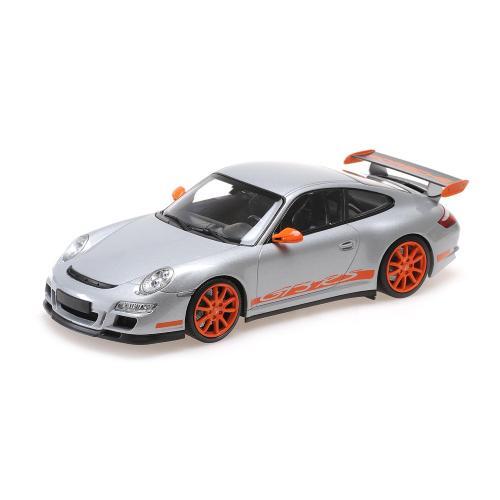 Miniature Minichamps 1/18 - Porsche 911 GT3 RS 2007 - Argent - Neuve