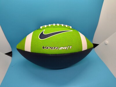 Nike Vapor 24/7 Official Size & Weight Football Green/Blue | eBay