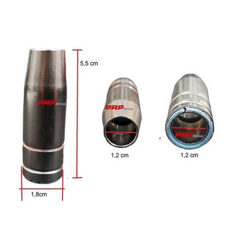 RIVERWELD Ugello In Allumina Per Gas TIG Da 5 Pezzi