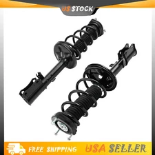 171492 + 171493 Rear Complete Strut Coil Spring For 2002 2003 Toyota Camry
