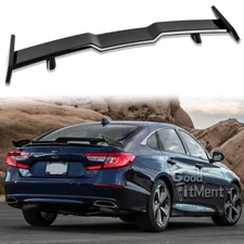 For 13-17 Honda Accord Sedan 57" Rear Trunk Spoiler Wing TRD Style Gloss Black