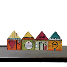 HP Primitive "Home" Shelf Sitter, Wood Home Decor, ByBrendasHand