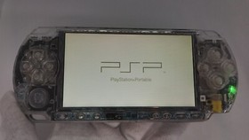 Sony PSP-3000 Playstation Portable Handheld Console Clear Shell Custom