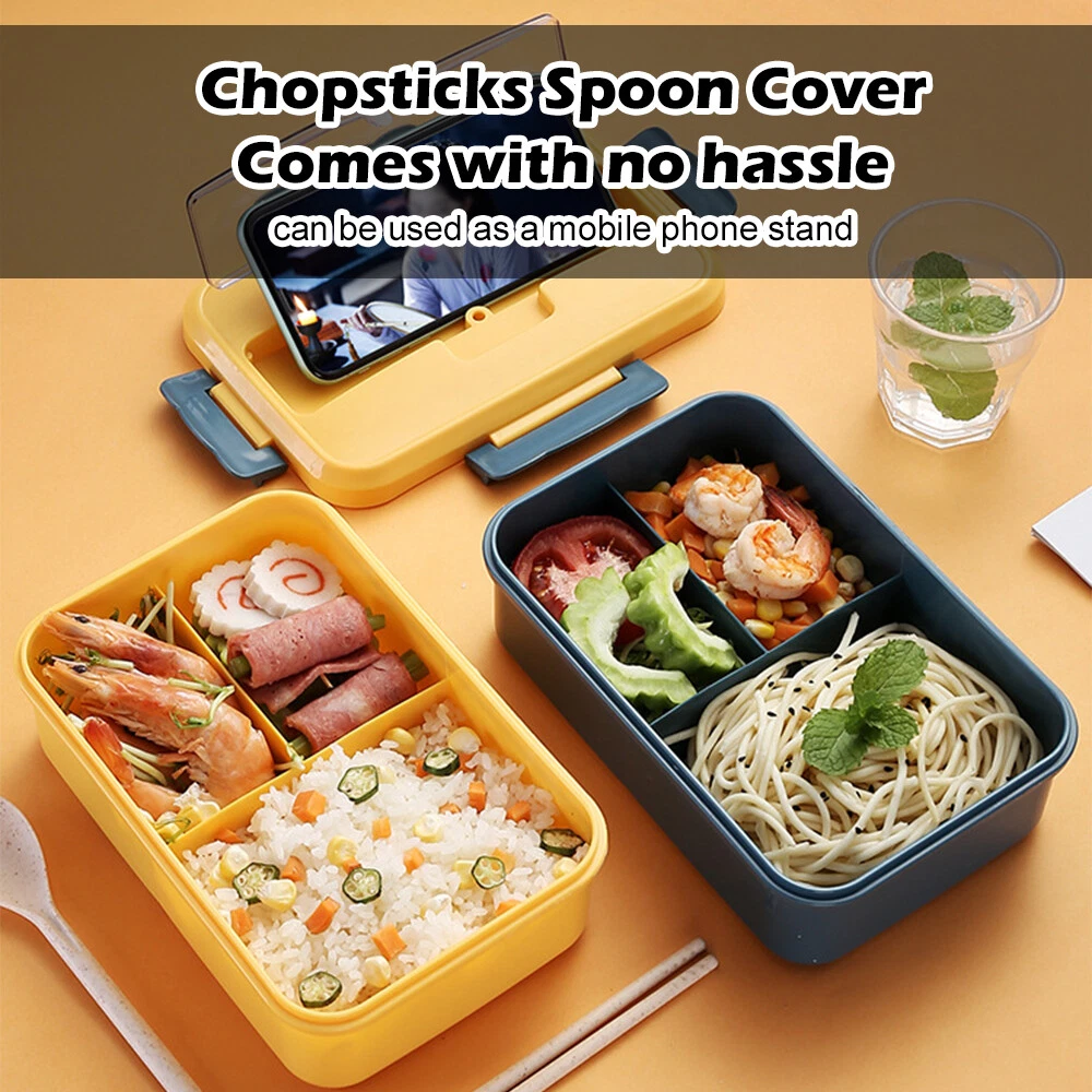 Lunch Box Leakproof Bento Box For Kids Adult Lunch Food Container Set Microwave Lunch Box Leakproof Bento Box For Kids Adult Lunch Food Container Set Microwave