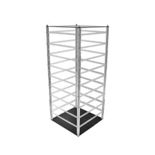 10x10x24-1/2 Rotating 360 Degree Jewelry Earring Card Display Holder 144 Pairs