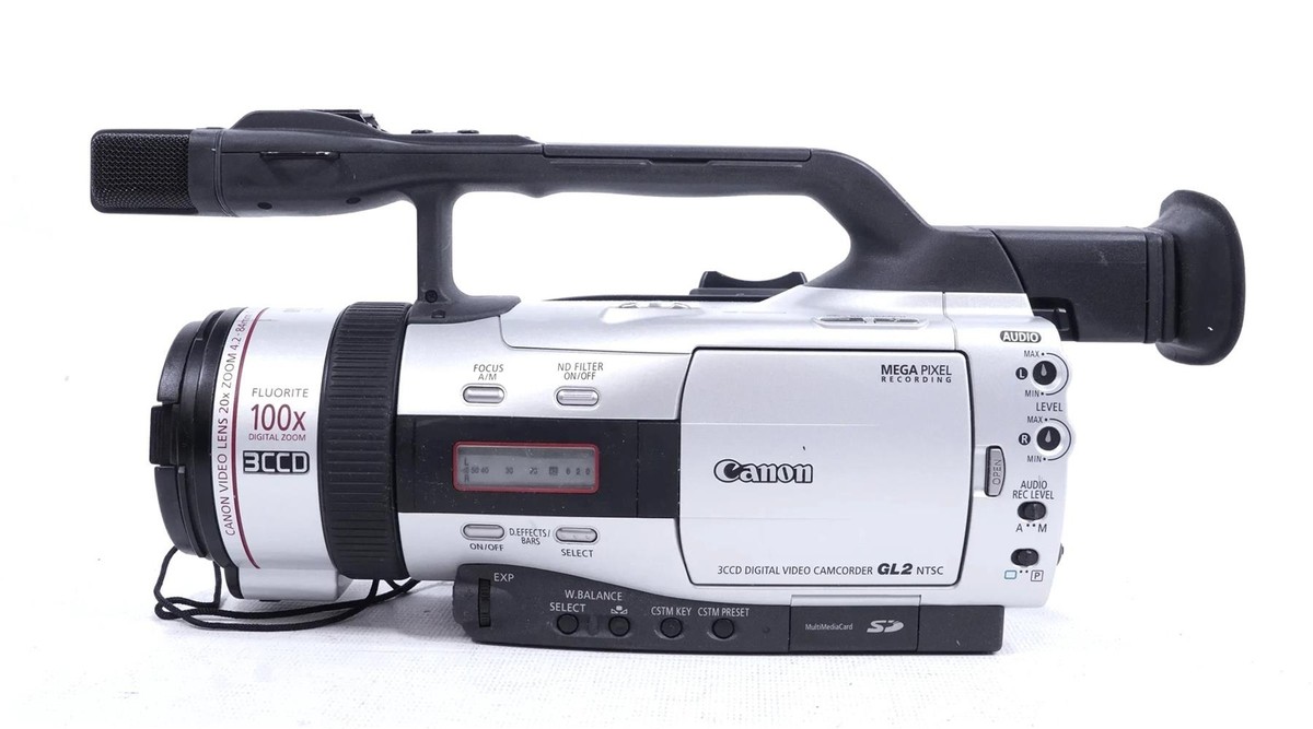 Canon DM-GL2 A 3CCD 100X Handheld Camcorder - Free Shipping