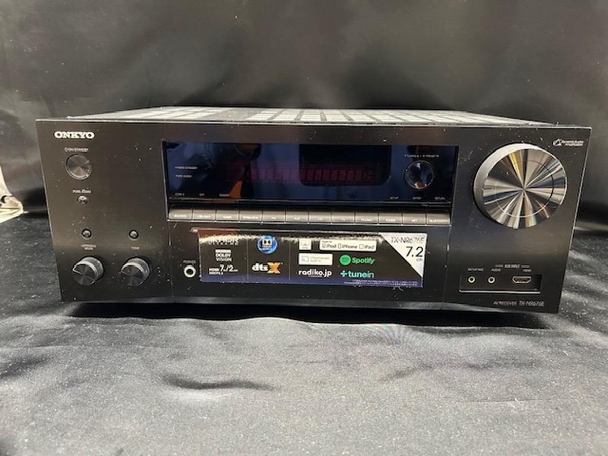 Onkyo TX-NR676E AV Receiver Good Condition from Japan w