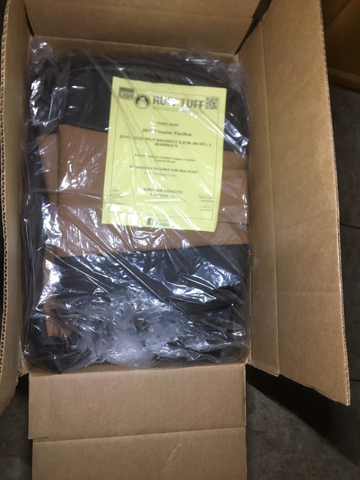 Ruff Tuff Cabela's Outfitter Series Seat Covers BROWN/TAN eBay