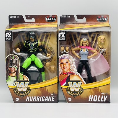 WWE Elite Legends The Hurricane Series 13 & Mighty Molly Holly