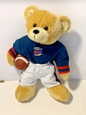 NFL 14” Good Stuff Buffalo Bills Stuffed Teddy Bear Plush Football 2006 SEASON