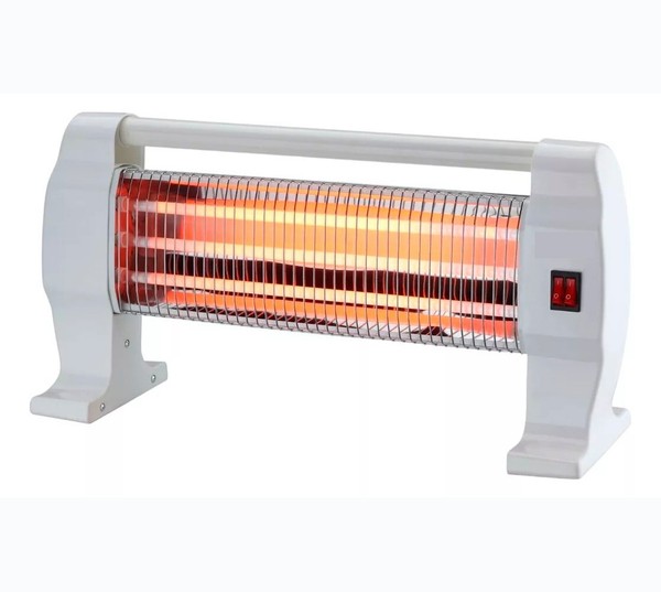 Calefactor Eléctrico 1200W 3 velocidades | Bajo consumo | Con 3 tubos de cuarzo