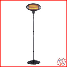 Stufa Alogena Elettrica Riscaldatore a Infrarossi Basso Consumo Interno Esterno