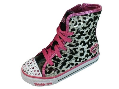 SKECHERS DREAM DATE Silber Leopard 83762N SLHP
