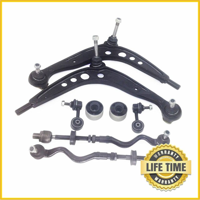 8x Suspension Kit Lower Control Arm Tie Rods Sway Bar Links For BMW Z3