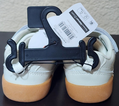 Wonder Nation Baby Jungen Creme Freizeit Doppelriemen Schuhe Größe 8 NEU OHNE KARTON - Bild 4 von 10
