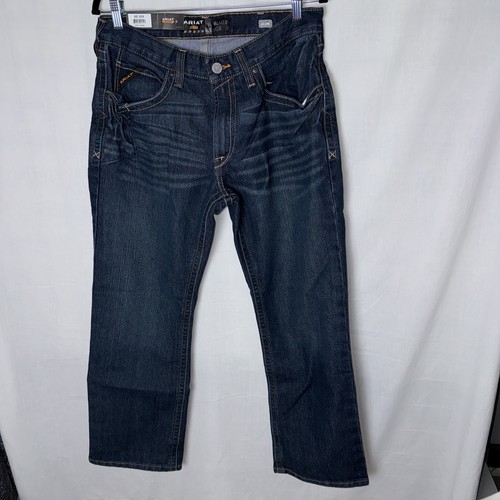 Mens Ariat Work Rebar M4 Relaxed Boot Cut Work Jeans Durastretch Pants 32/30 NWT