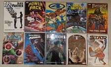 Marvel TPB (Lot of 10) Power Pack, Fantastic Four, Star, Black Panther, X-Men L