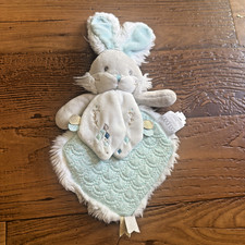 Doudou et Compagnie Paris Bunny Baby Lovey Plush Cream Boy Girl Security Blanket